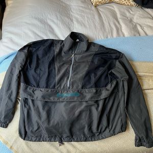 Philadelphia Eagles womens quarter zip windbreaker